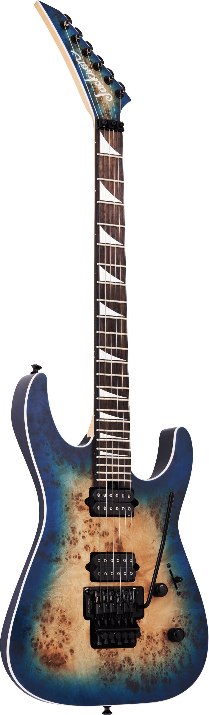 Jackson MJ Dinky DKRP EB Guitarra Eléctrica Transparent Blue Burst 2