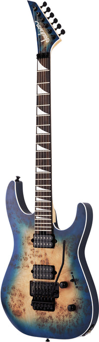 Jackson MJ Dinky DKRP EB Guitarra Eléctrica Transparent Blue Burst 3