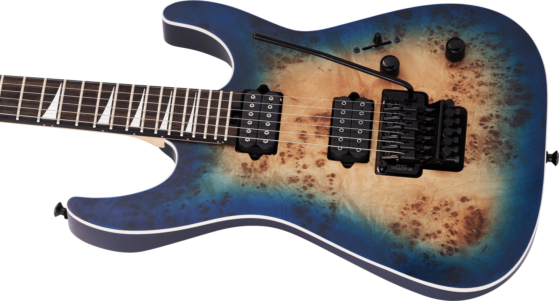 Jackson MJ Dinky DKRP EB Guitarra Eléctrica Transparent Blue Burst 6