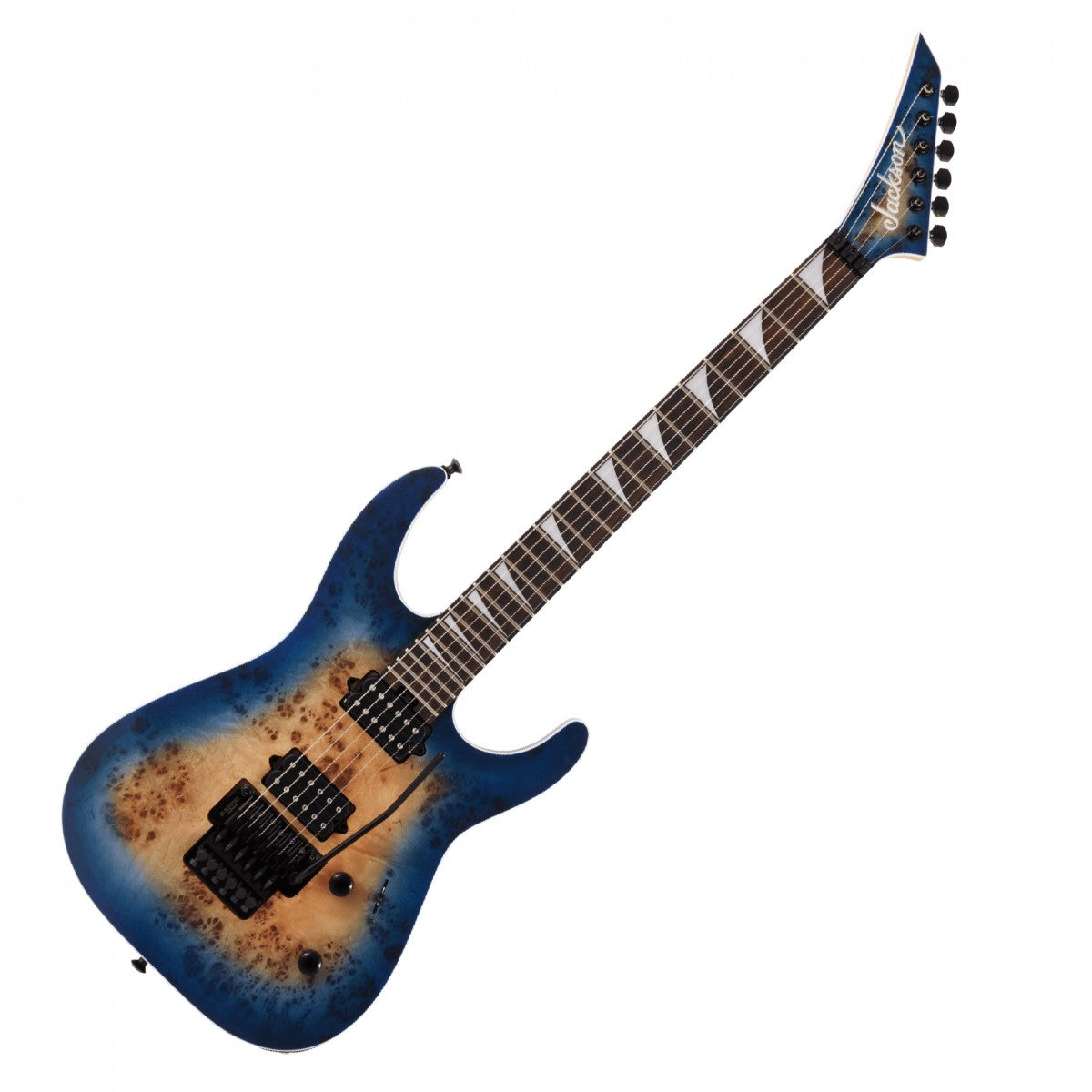 Jackson MJ Dinky DKRP EB Guitarra Eléctrica Transparent Blue Burst 9