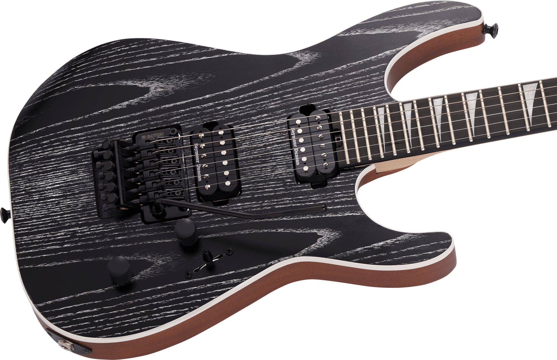 Jackson MJ Dinky DKRA EB Guitarra Eléctrica Matte Black Ash 5