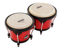 Nino Percussion 17R-BK Bongos Rojos 3