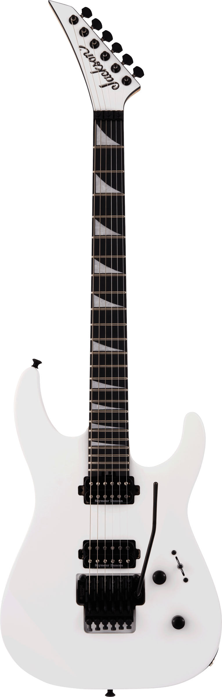 Jackson MJ Dinky DKR MAH EB Guitarra Eléctrica Snow White 1