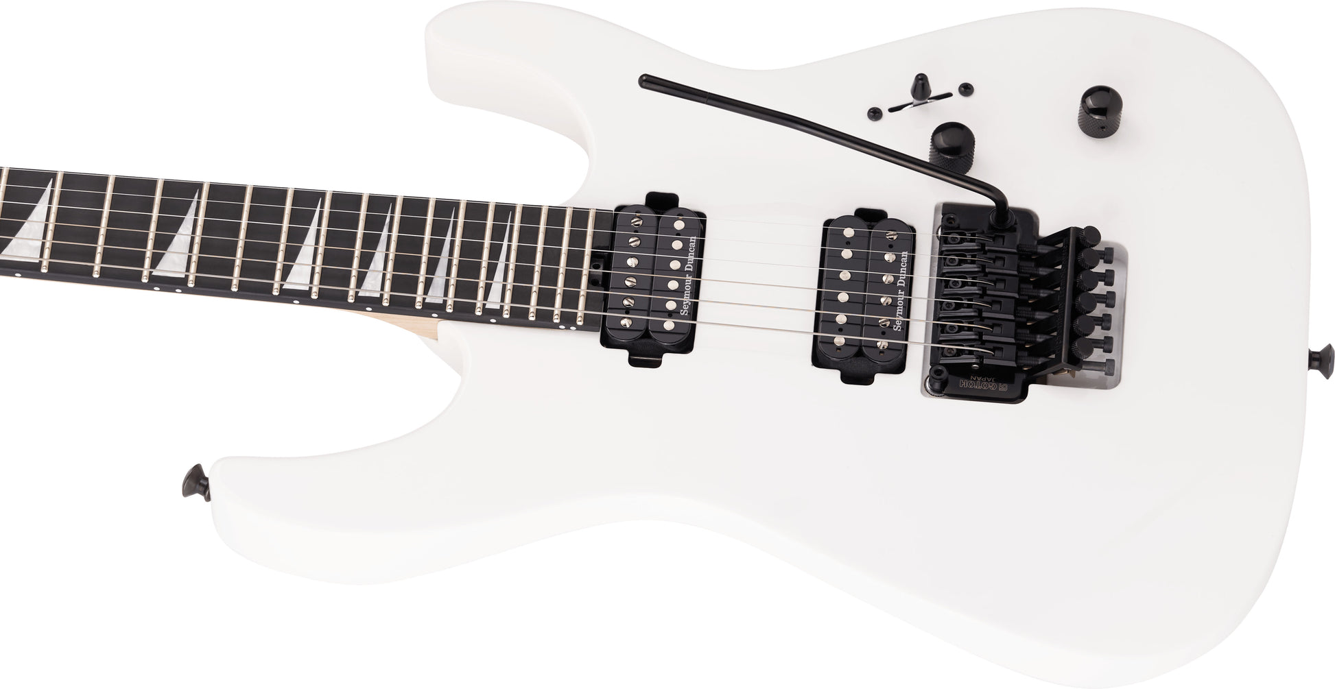 Jackson MJ Dinky DKR MAH EB Guitarra Eléctrica Snow White 6