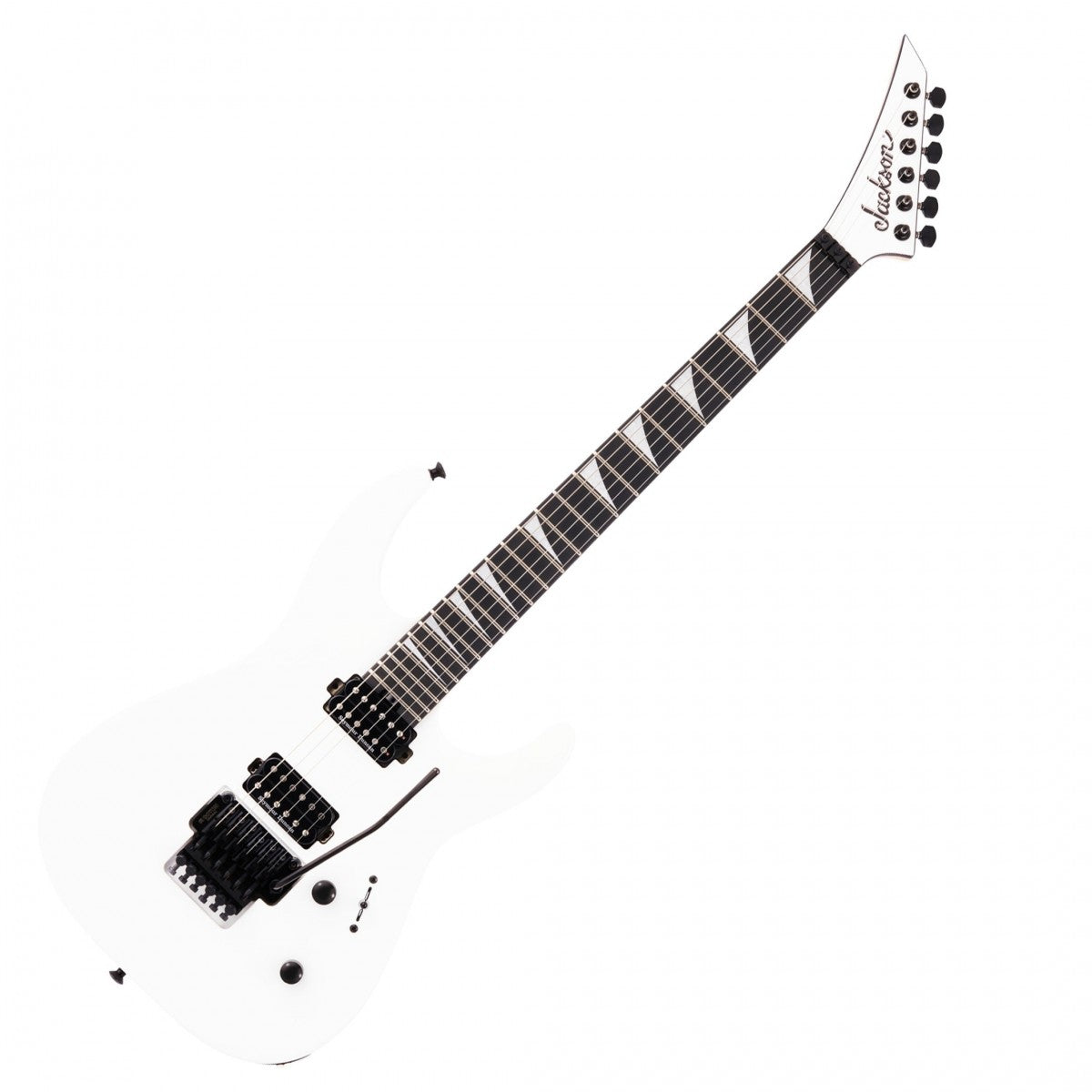 Jackson MJ Dinky DKR MAH EB Guitarra Eléctrica Snow White 9