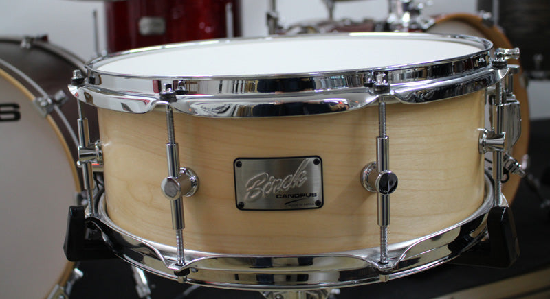 Canopus BR-1455 NAT MAT Birch Caja Batería 14X5.5 Natural Mate 1