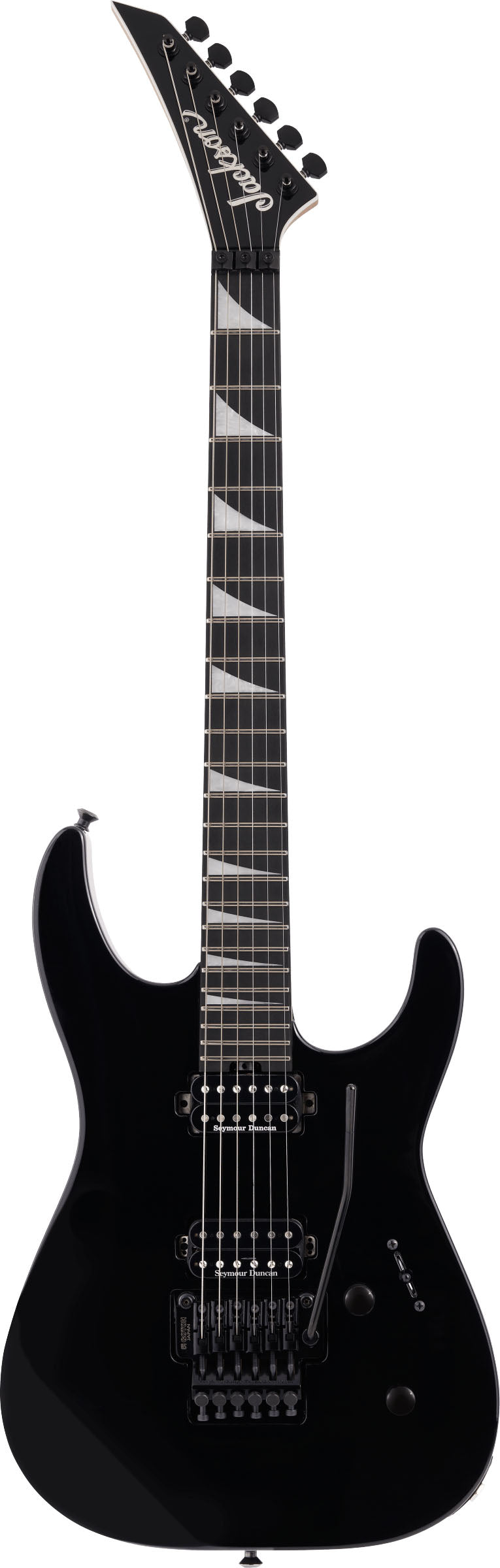 Jackson MJ Dinky DKR MAH EB Guitarra Eléctrica Gloss Black 1