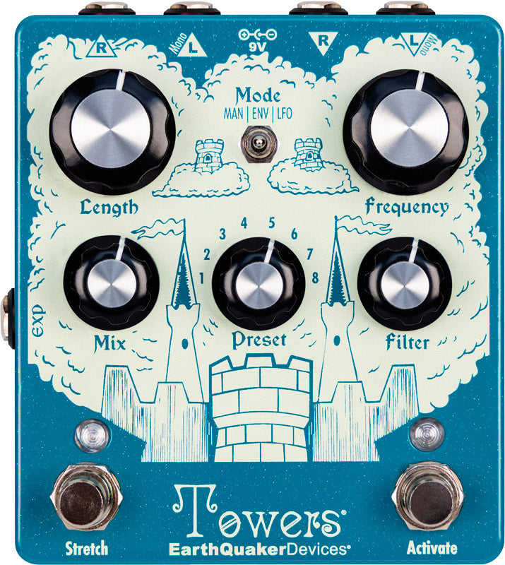 Earthquaker Devices Towers Pedal Reverb 1