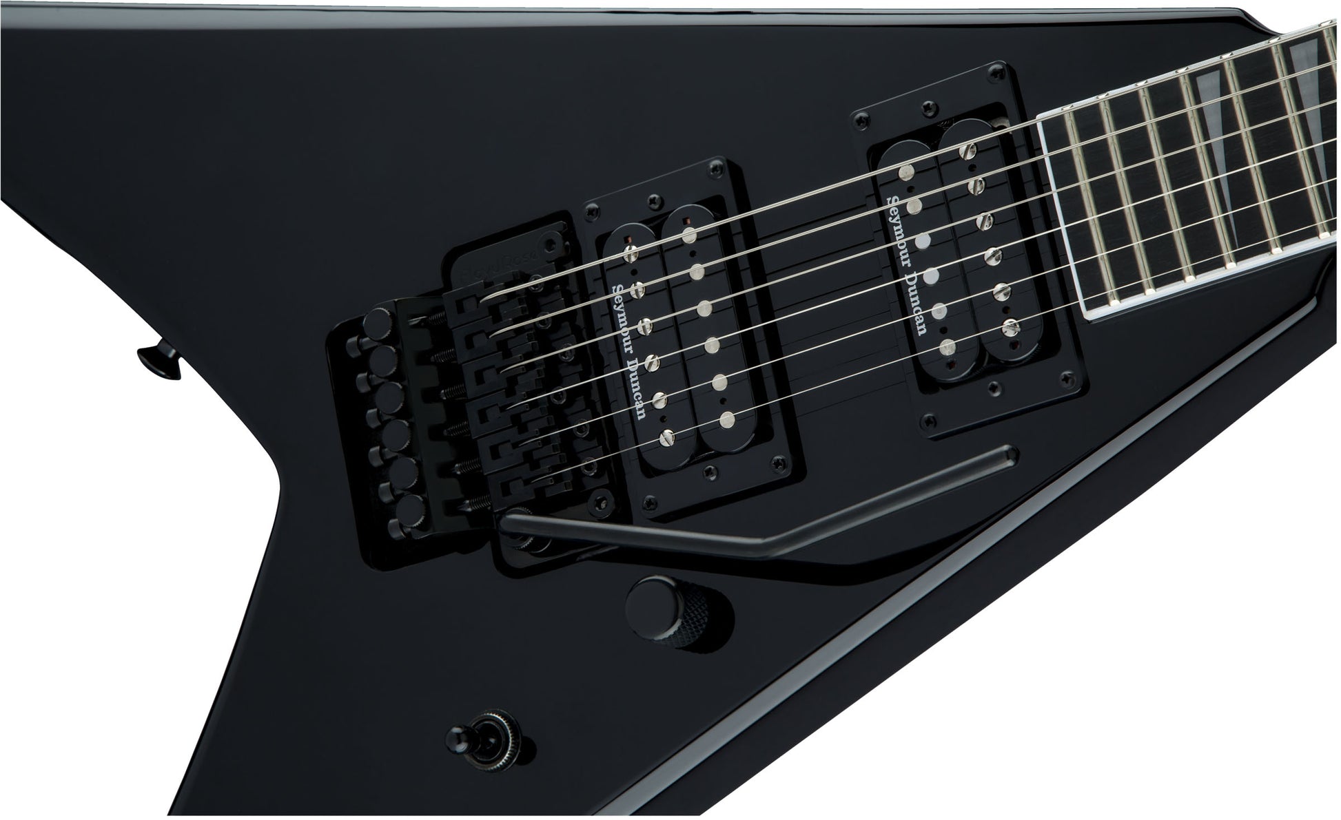 Jackson Pro King V KV EB Guitarra Eléctrica Gloss Black 6