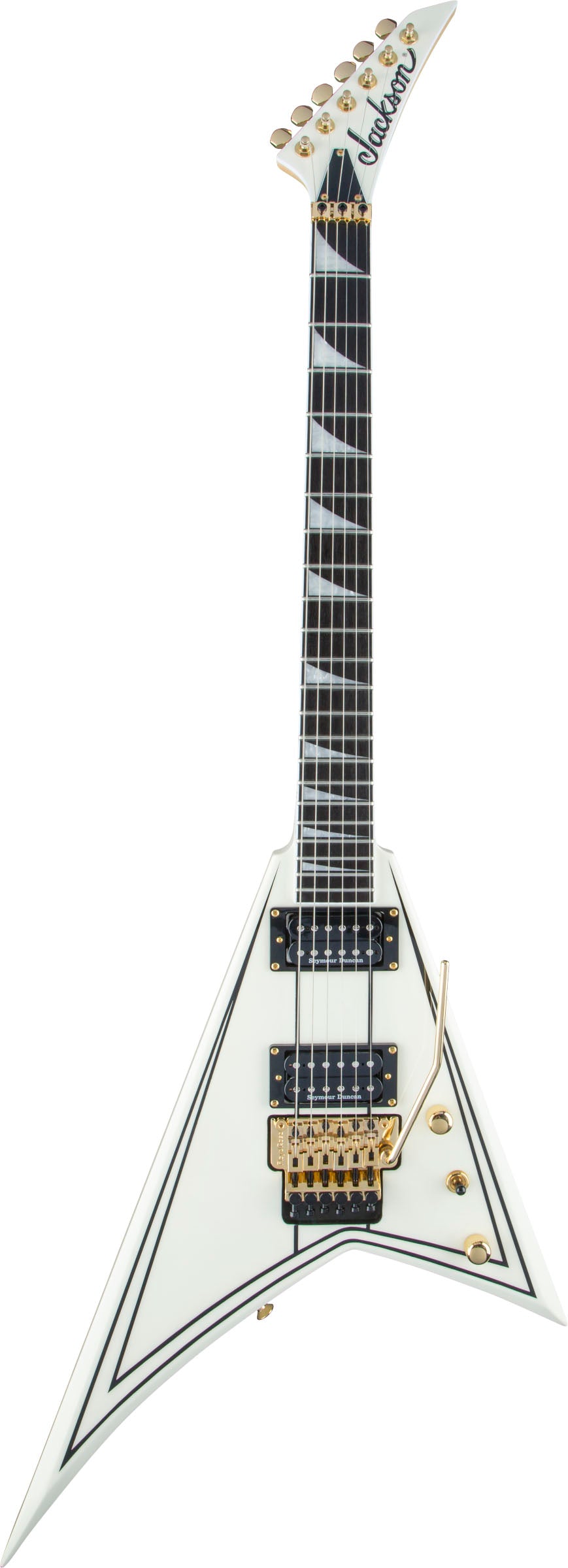 ギター Jackson/Pro Series Rhoads RR3 Jackson Pro Rhoads RR3 EB Guitarra Eléctrica Ivory with Black