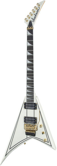 Jackson Pro Rhoads RR3 EB Guitarra Eléctrica Ivory with Black Pinstripes 3