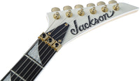 Jackson Pro Rhoads RR3 EB Guitarra Eléctrica Ivory with Black Pinstripes 8