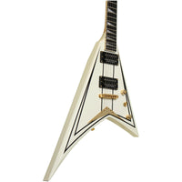 Jackson Pro Rhoads RRT-3 EB Guitarra Eléctrica Ivory with Black Pinstripes 4