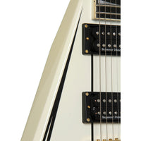 Jackson Pro Rhoads RRT-3 EB Guitarra Eléctrica Ivory with Black Pinstripes 7