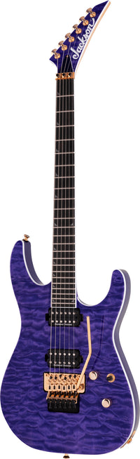 Jackson Pro Soloist SL2Q MAH EB Guitarra Eléctrica Transparent Purple 3