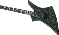 Jackson Pro Signature Brandon Ellis Kelly EB Guitarra Eléctrica Green Crackle 7