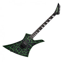 Jackson Pro Signature Brandon Ellis Kelly EB Guitarra Eléctrica Green Crackle 9