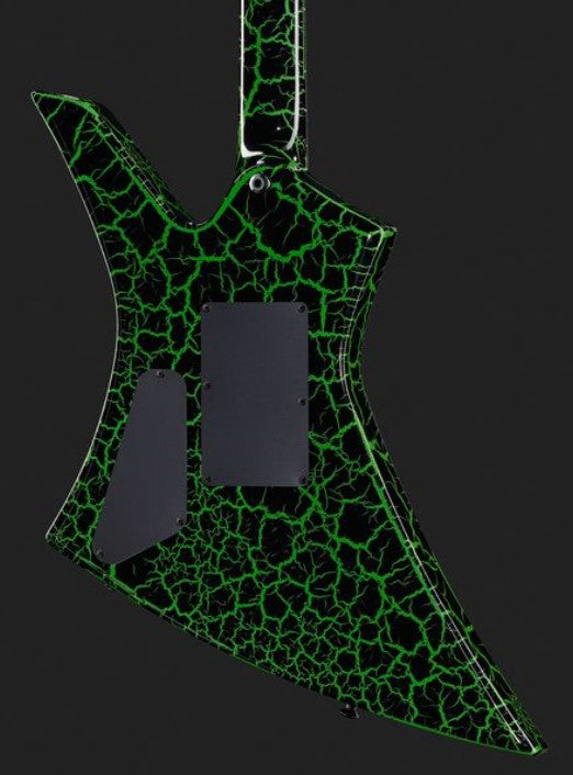 Jackson Pro Signature Brandon Ellis Kelly EB Guitarra Eléctrica Green Crackle 13