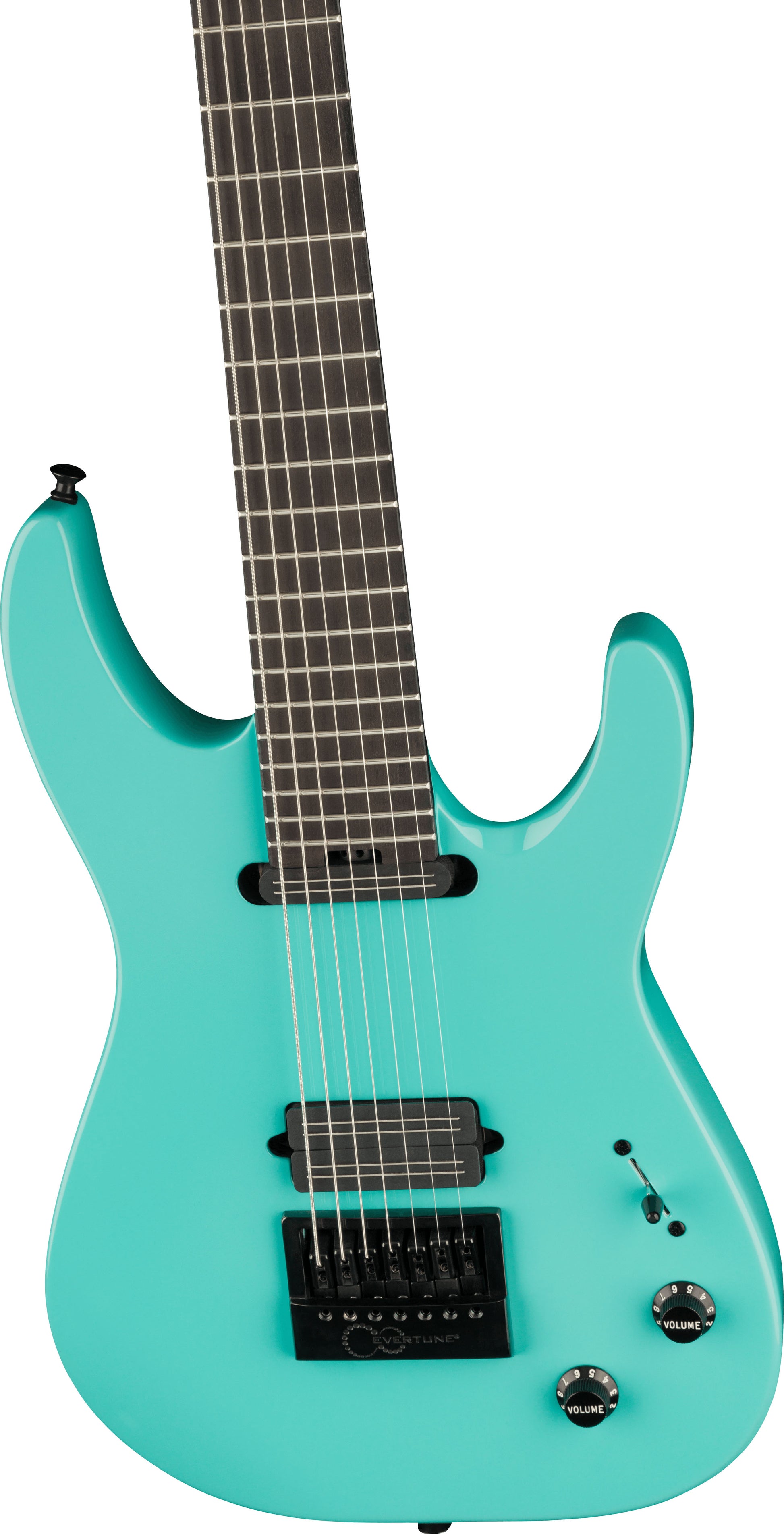 Jackson Pro Signature Josh Smith Soloist Sl7 ET EB Guitarra Eléctrica 7 Cuerdas Aquamarine 3