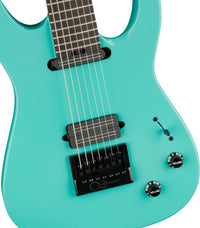 Jackson Pro Signature Josh Smith Soloist Sl7 ET EB Guitarra Eléctrica 7 Cuerdas Aquamarine 4