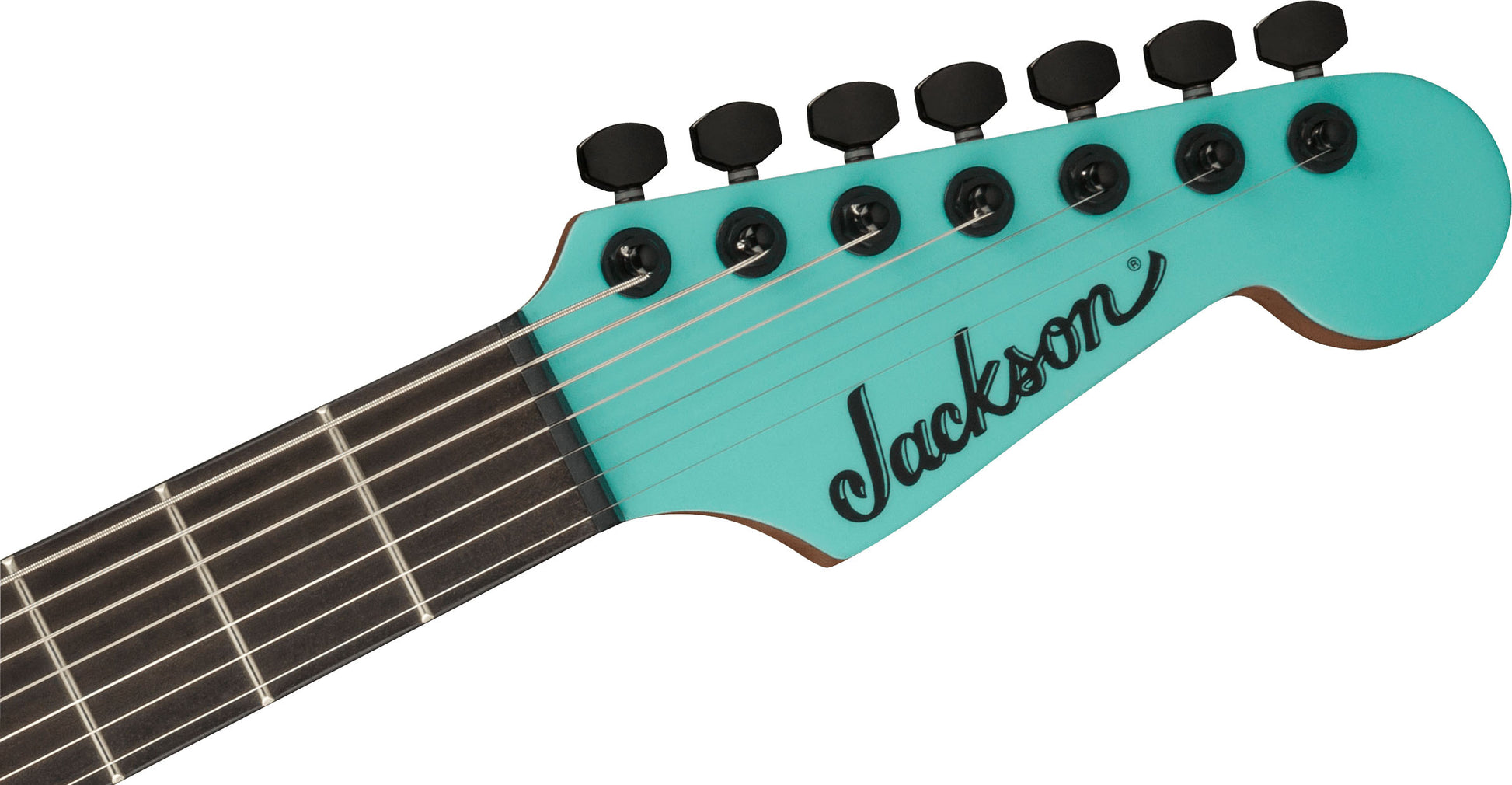 Jackson Pro Signature Josh Smith Soloist Sl7 ET EB Guitarra Eléctrica 7 Cuerdas Aquamarine 5