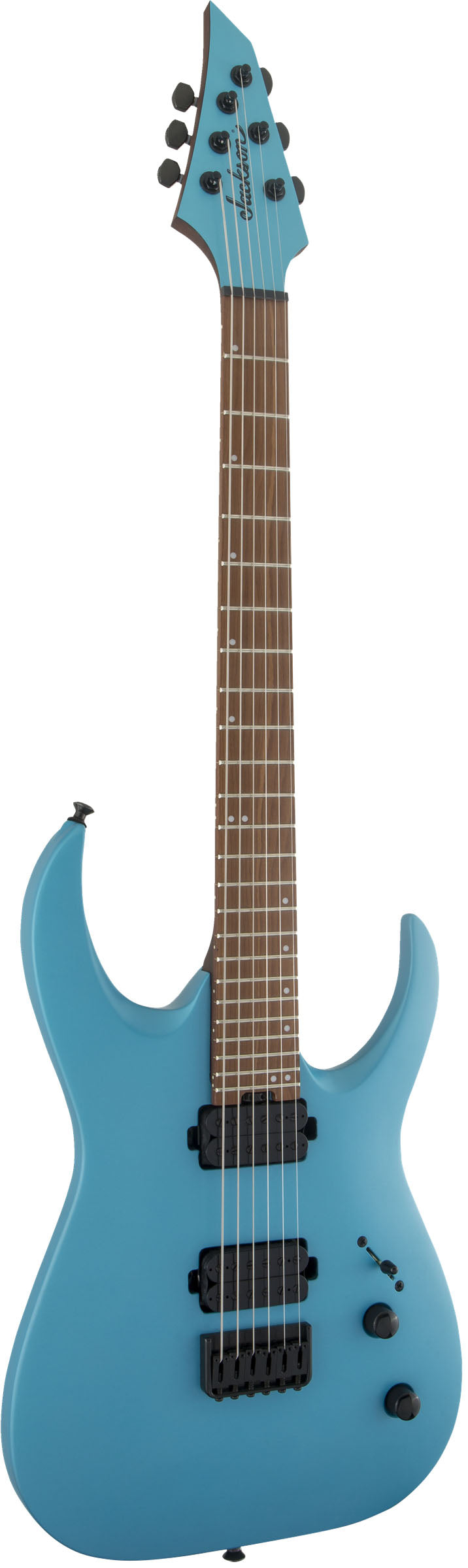 Jackson Pro Signature Misha Mansoor Juggernaut HT6 CMN Guitarra Eléctrica Matte Blue Frost 2