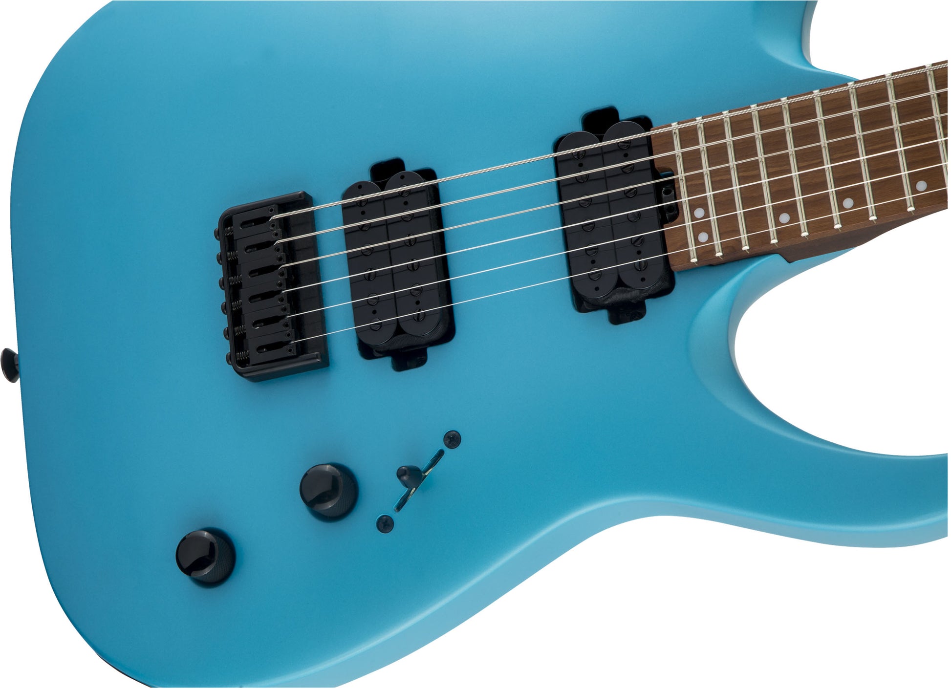 Jackson Pro Signature Misha Mansoor Juggernaut HT6 CMN Guitarra Eléctrica Matte Blue Frost 6