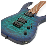 Jackson Pro Signature Misha Mansoor Juggernaut HT6QM CMN Guitarra Eléctrica Chlorine Burst 12