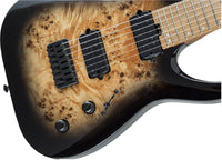 Jackson Pro Misha Mansoor Juggernaut HT7P CMN Guitarra Eléctrica 7 Cuerdas Black Burst Burl 6