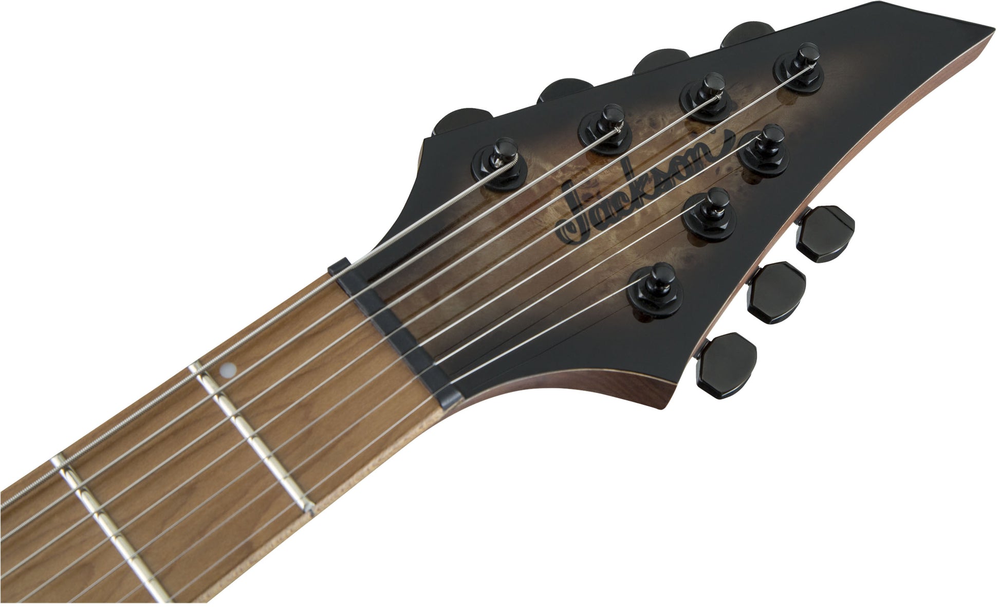 Jackson Pro Misha Mansoor Juggernaut HT7P CMN Guitarra Eléctrica 7 Cuerdas Black Burst Burl 7