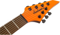 Jackson Pro Signature Misha Mansoor Juggernaut HT7 CMN Guitarra Eléctrica 7 Cuerdas Neón Orange 7