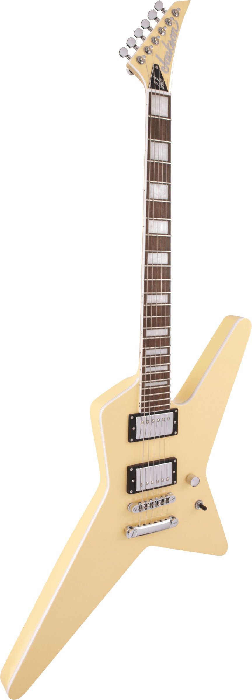 Jackson Pro Signature Gus G. Star PF Guitarra Eléctrica Ivory 2