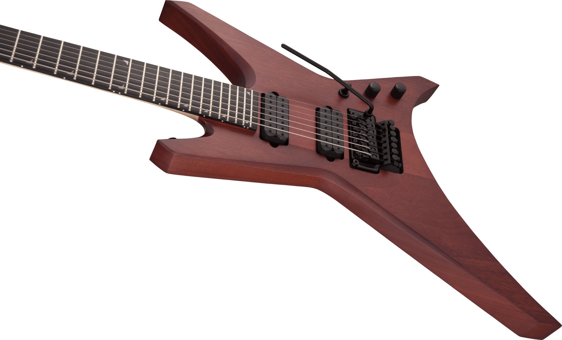 Jackson Pro Signature DAVE Davidson Warrior WR7 MAH EB Guitarra Eléctrica Walnut Stain 7