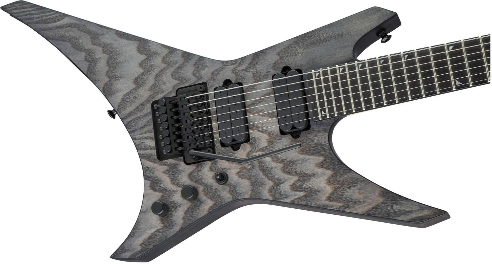 Jackson Pro Signature DAVE Davidson Warrior WR7 EB Guitarra Eléctrica Distressed Ash 5