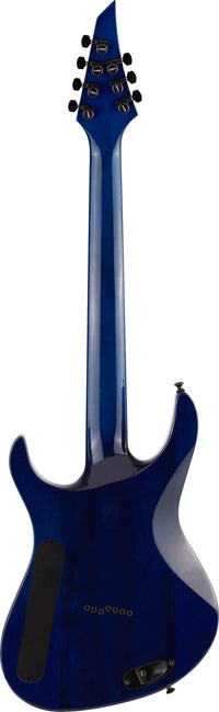 Jackson Pro Chris Broderick Soloist HT7P IL Guitarra Eléctrica 7 Cuerdas Transparent Blue 4