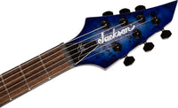 Jackson Pro Signature Chris Broderick Soloist HT6P IL Guitarra Eléctrica Transparent Blue 7