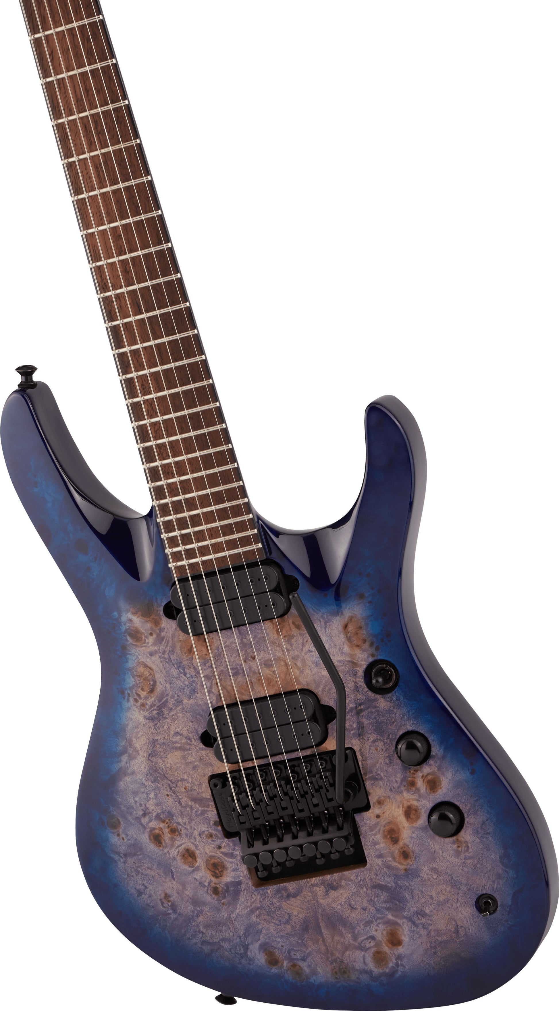 Jackson Pro Chris Broderick Soloist 7P IL Guitarra Eléctrica 7 Cuerdas Transparent Blue 4