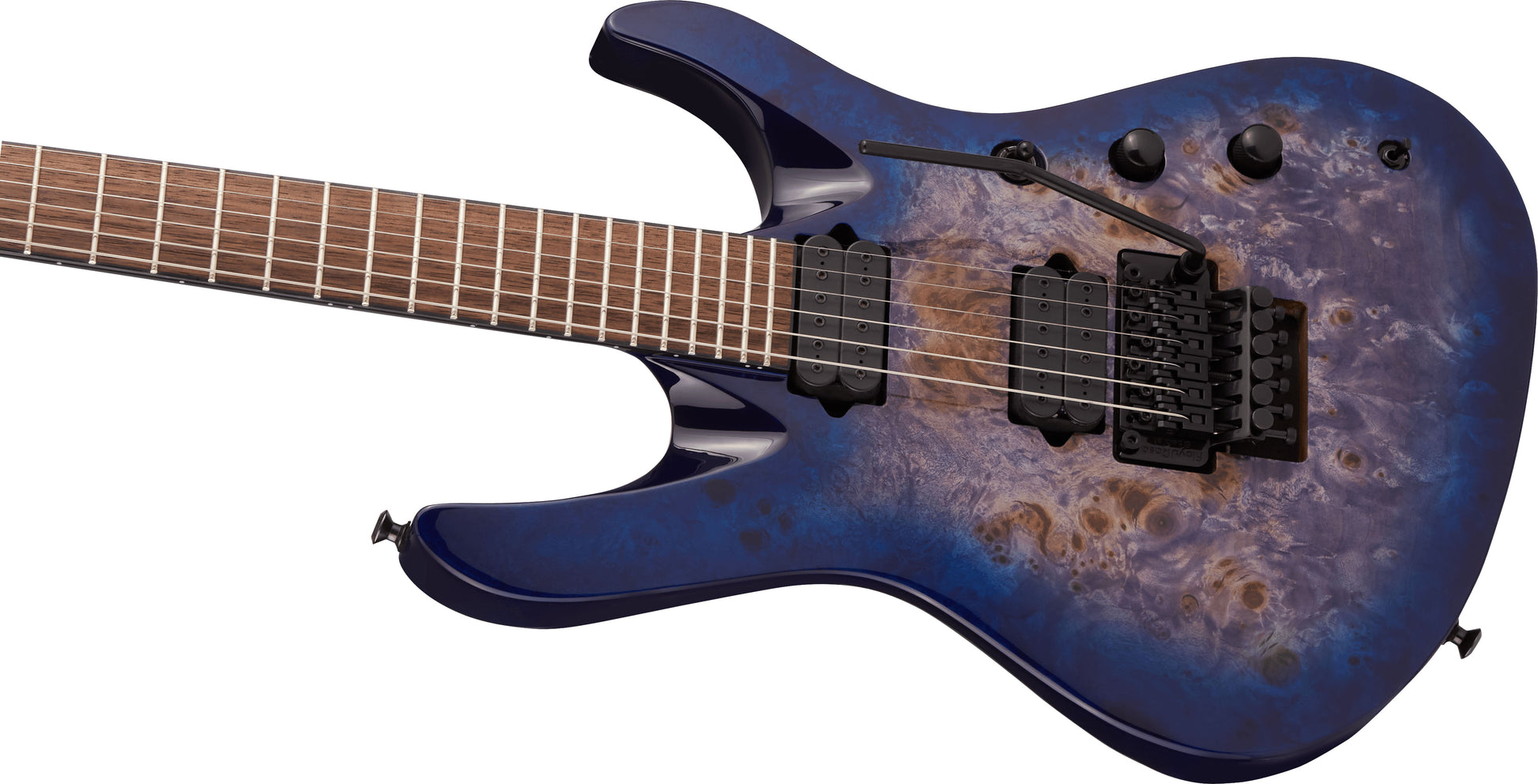 Jackson Pro Signature Chris Broderick Soloist 6P IL Guitarra Eléctrica Transparent Blue 6