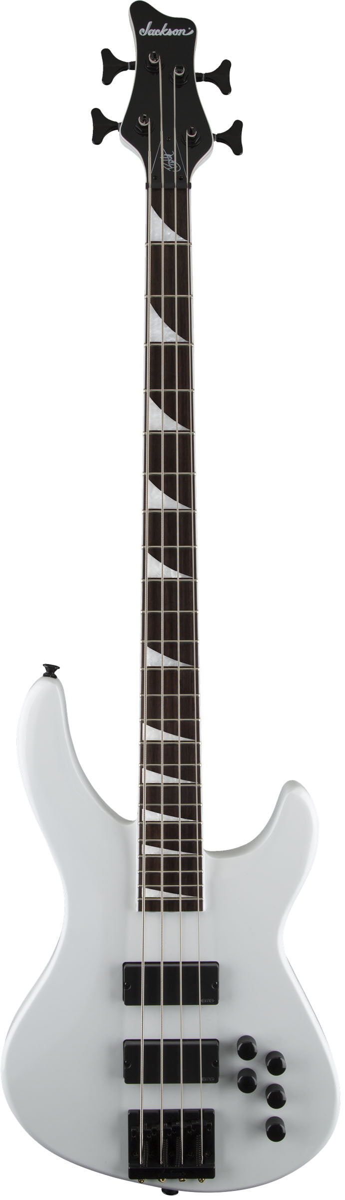 Jackson Pro Signature Chris Beattie Concert Bass IL Bajo Eléctrico Snow White 1