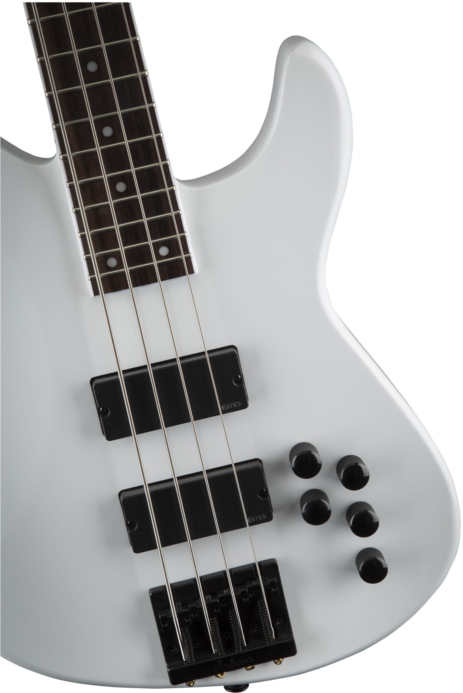 Jackson Pro Signature Chris Beattie Concert Bass IL Bajo Eléctrico Snow White 3