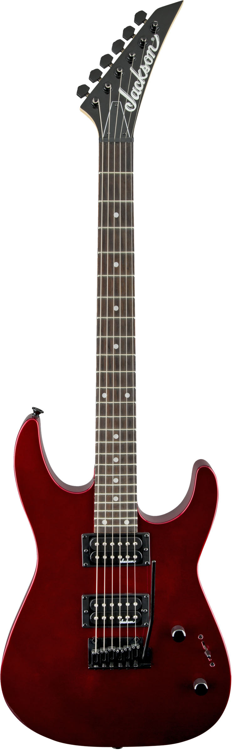 Jackson JS Dinky JS12 AM Guitarra Eléctrica Metallic Red 1