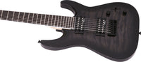 Jackson JS22Q-7 DKA JS Dinky Arch Top HT AM Guitarra Eléctrica 7 Cuerdas Transparent Black Burst 7