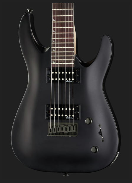 Jackson JS22-7 DKA JS Dinky Arch Top HT AM Guitarra Eléctrica 7 Cuerdas Satin Black 18