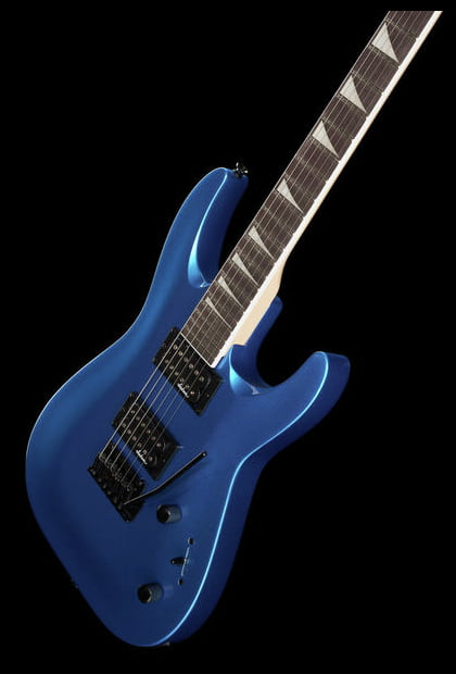 Jackson JS22 DKA JS Dinky Arch Top AM Guitarra Eléctrica Metallic Blue 13