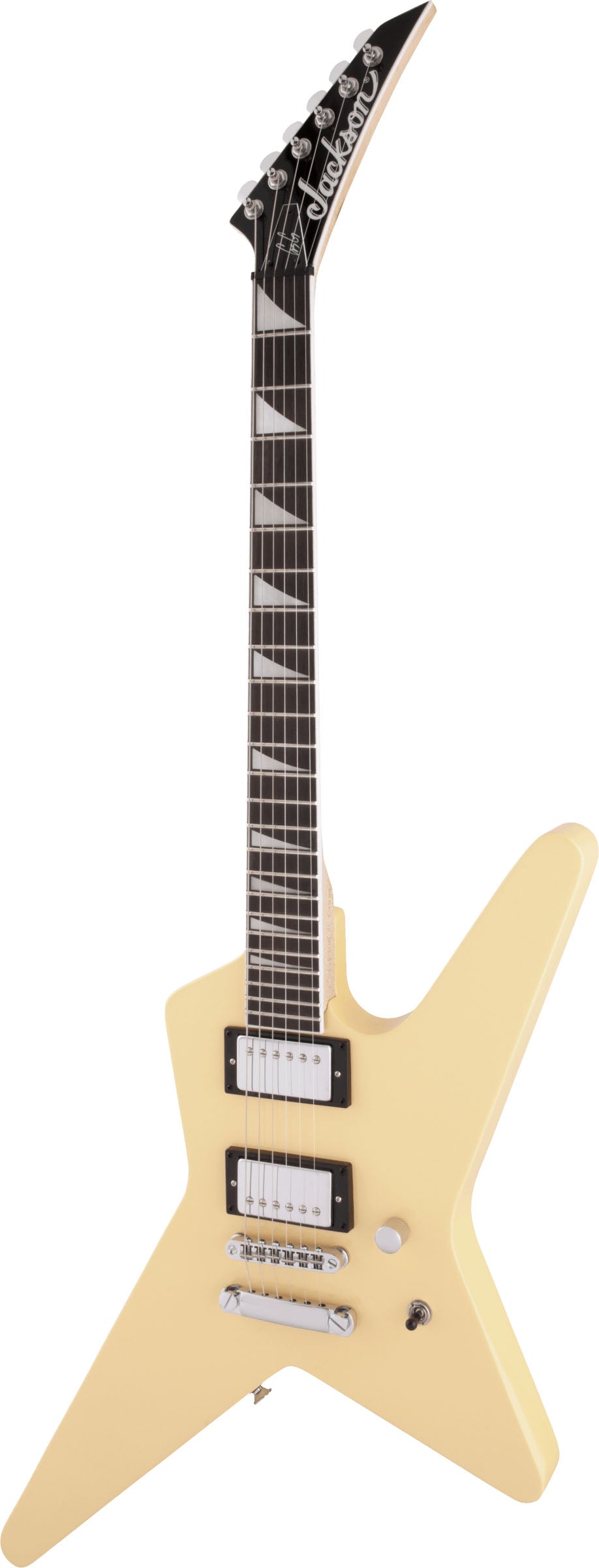 Jackson JS Signature Gus G. Star JS32T AM Guitarra Eléctrica Ivory 3