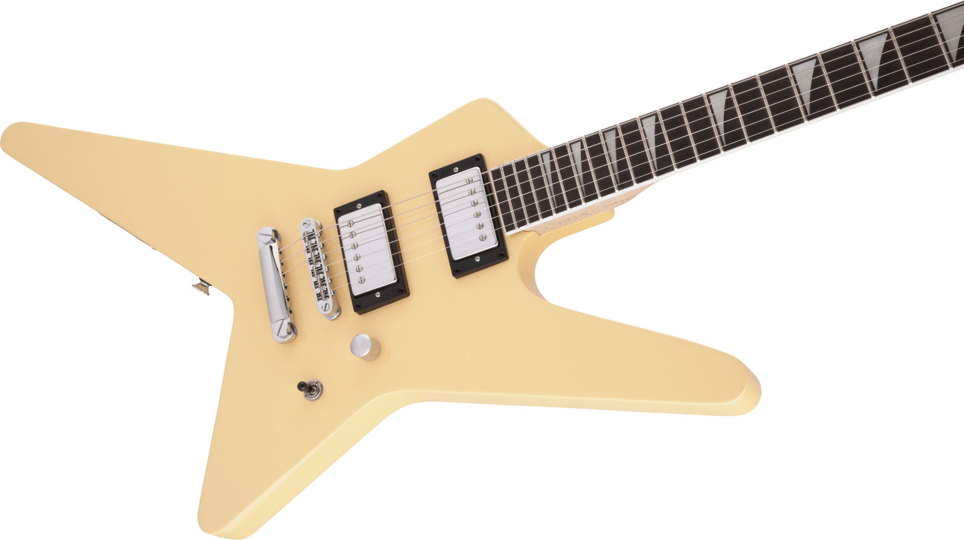 Jackson JS Signature Gus G. Star JS32T AM Guitarra Eléctrica Ivory 5