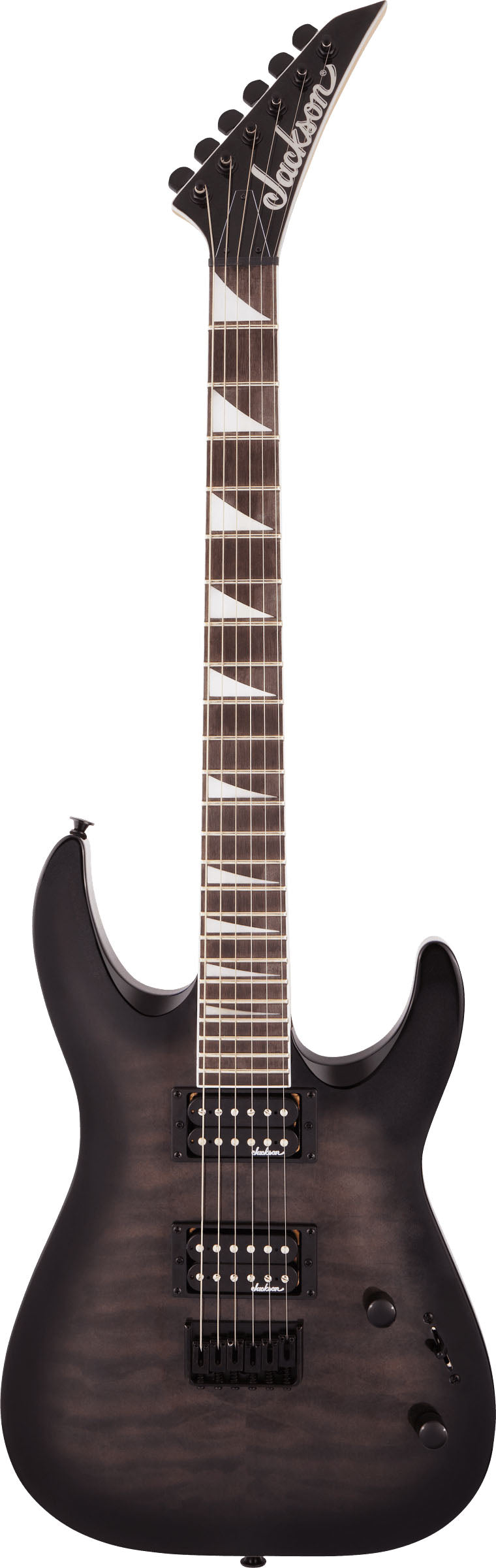 Jackson JS Dinky Arch Top JS32Q DKA HT AM Guitarra Eléctrica Transparent Black Burst 1