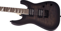 Jackson JS Dinky Arch Top JS32Q DKA HT AM Guitarra Eléctrica Transparent Black Burst 6