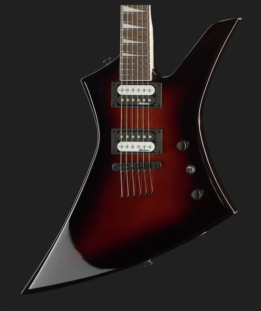 Jackson JS Kelly JS32T AM Guitarra Eléctrica Viola Burst 10