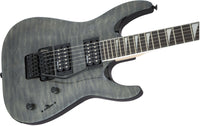 Jackson JS Dinky Arch Top JS32Q DKA AM Guitarra Eléctrica Transparent Black 5